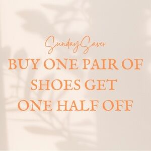SundaySaver Shoe Promotion